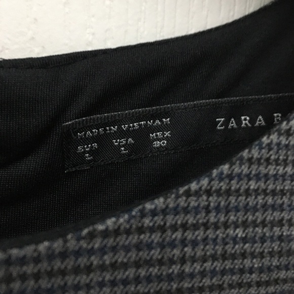 Zara Plaid CapSleeve Dress - Picture 3 of 6